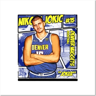 Nikola Jokic // Comics Retro 90s Posters and Art